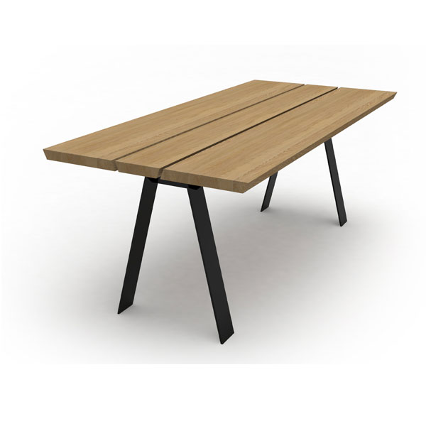 ELEGANT | Matbord i Ask med GPL träben Plankbord online Skrivbord Plankbord online | Designa plankbord direkt